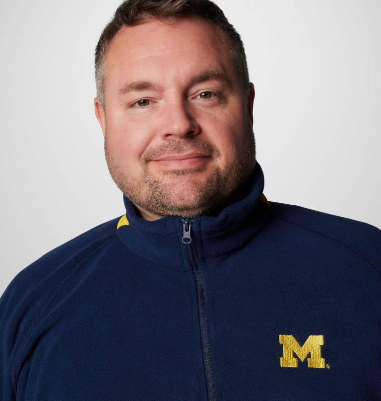 heren collegiate flanker iv fleece jacket - michigan - grote maten