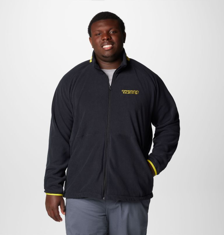 heren collegiate flanker iv fleece jacket - oregon - groot