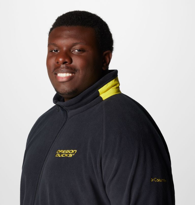 heren collegiate flanker iv fleece jacket - oregon - groot
