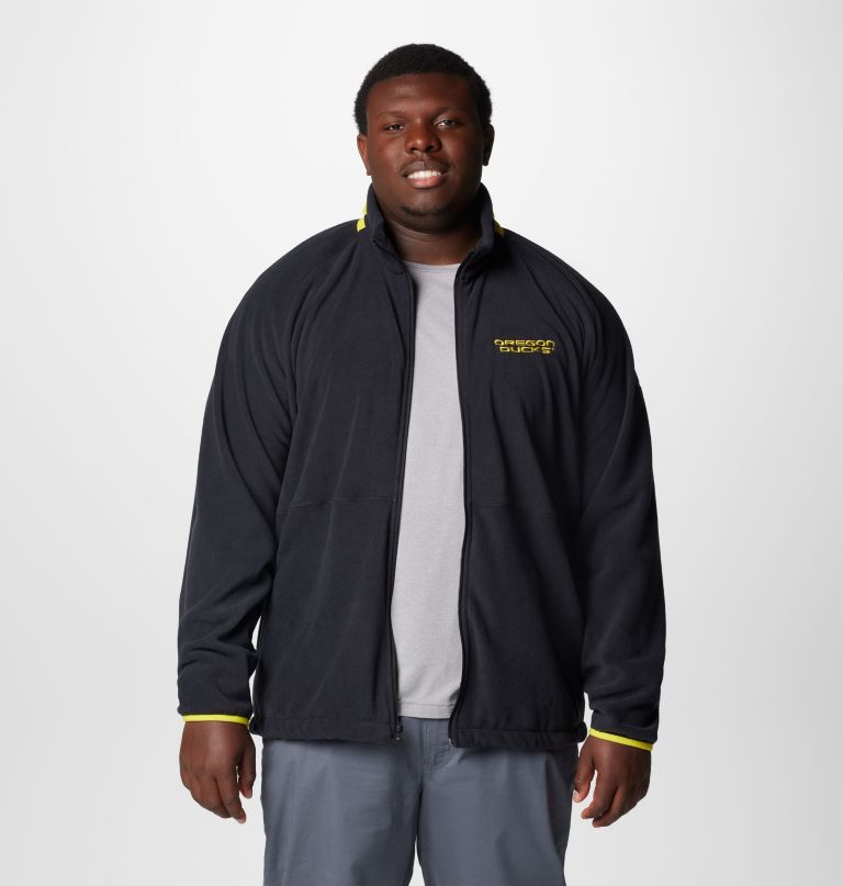 heren collegiate flanker iv fleece jacket - oregon - groot
