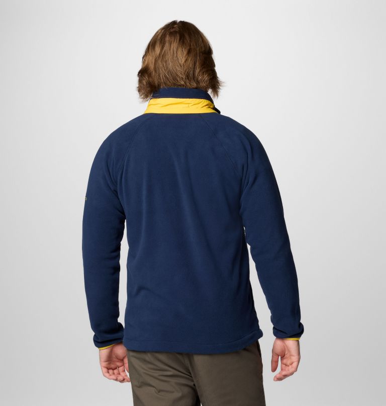 heren collegiate flanker iv fleece jacket - michigan - lang