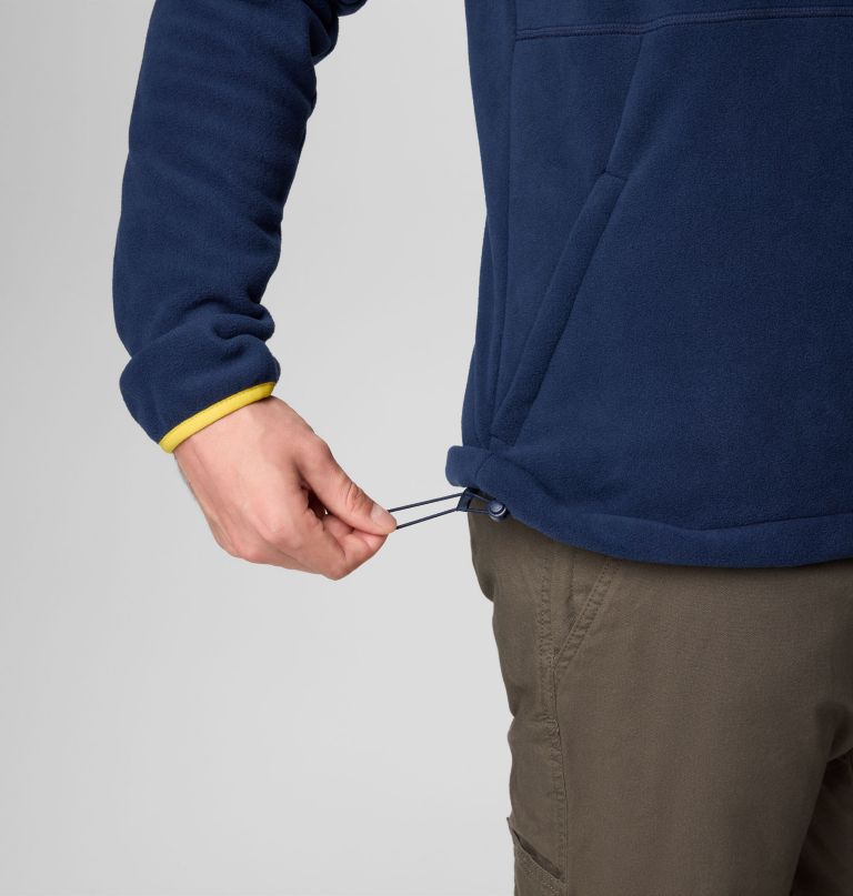 heren collegiate flanker iv fleece jacket - michigan - lang