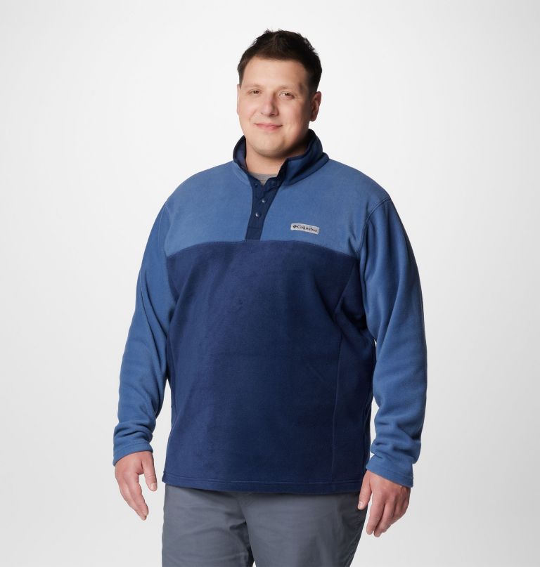 heren steens mountain half snap ii fleece pullover - groot