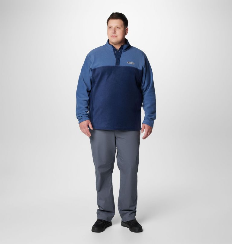 heren steens mountain half snap ii fleece pullover - groot