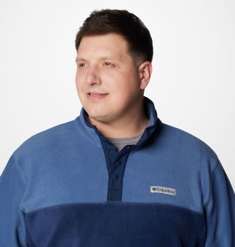 heren steens mountain half snap ii fleece pullover - groot