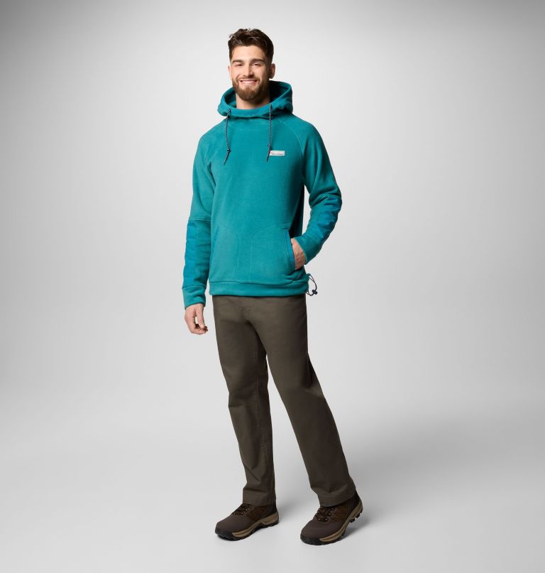 heren hunterdon ii fleece hoodie - lang