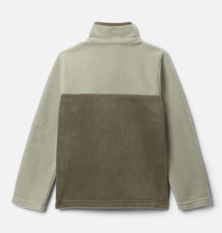 kinderpullover van steens mtn ii fleece met kwartdrukknoop