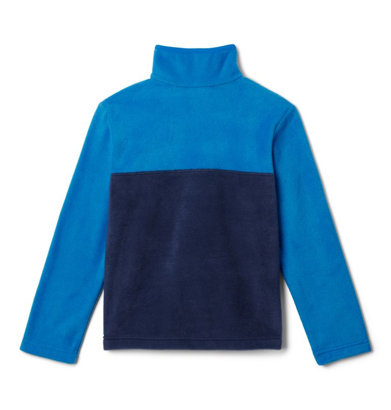 kinderpullover van steens mtn ii fleece met kwartdrukknoop