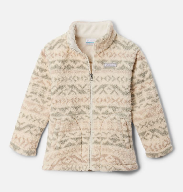 west bend fleecejack met volledige ritssluiting voor meisjes