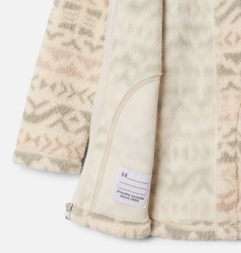 west bend fleecejack met volledige ritssluiting voor meisjes