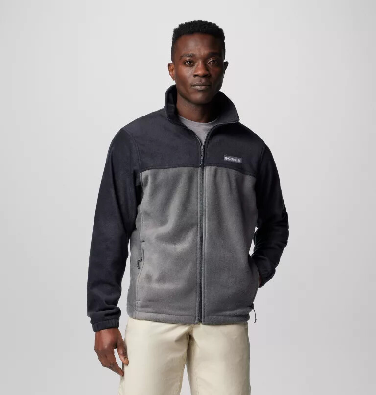 heren steens mountain 2.0 fleecejack met volledige ritssluiting