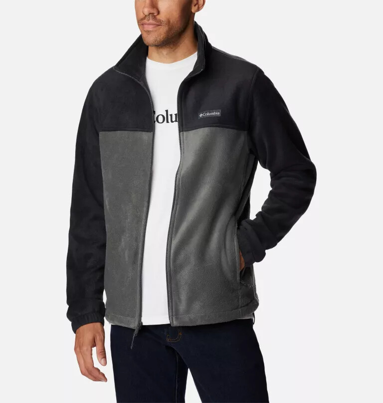 heren steens mountain 2.0 fleecejack met volledige ritssluiting