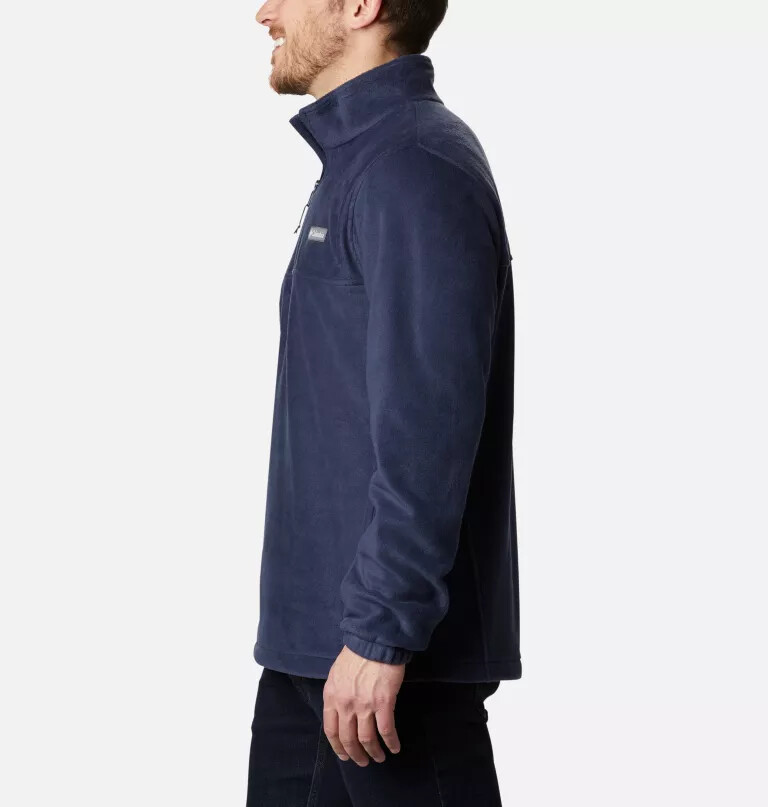 heren steens mountain fleece pullover met halve rits