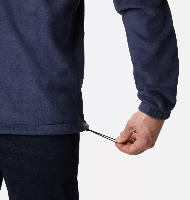 heren steens mountain fleece pullover met halve rits