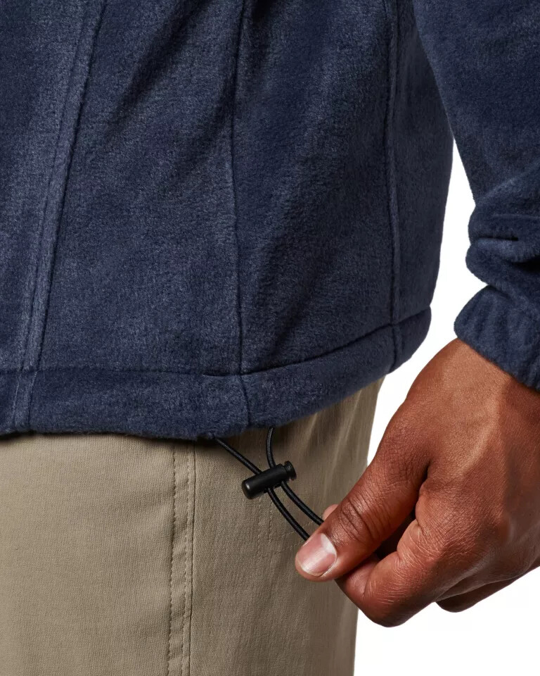 heren steens mountain fleece pullover met halve rits