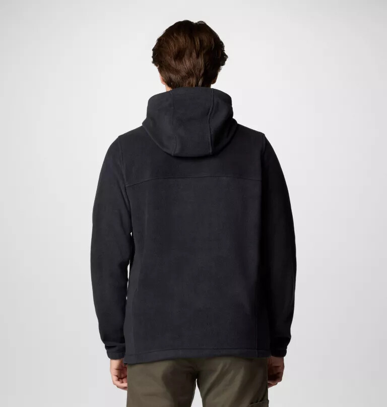 heren steens mountain fleece hoodie met volledige ritssluiting