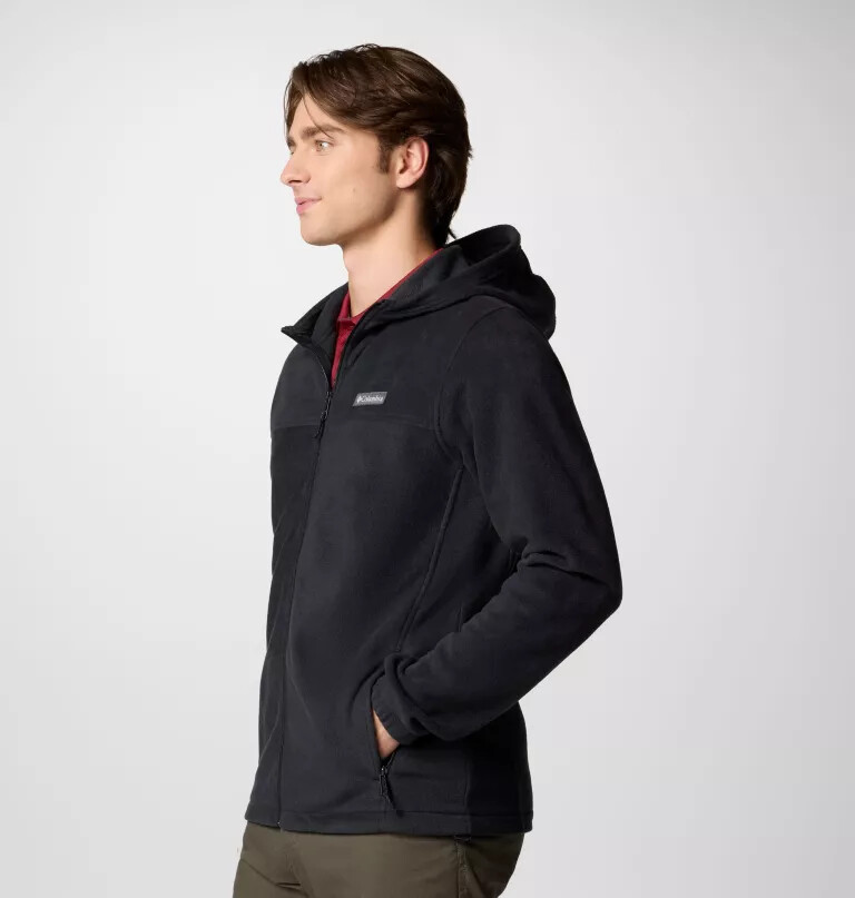 heren steens mountain fleece hoodie met volledige ritssluiting