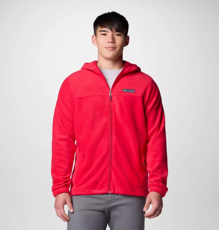 heren steens mountain fleece hoodie met volledige ritssluiting
