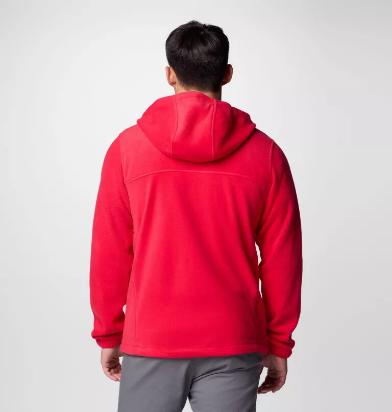 heren steens mountain fleece hoodie met volledige ritssluiting