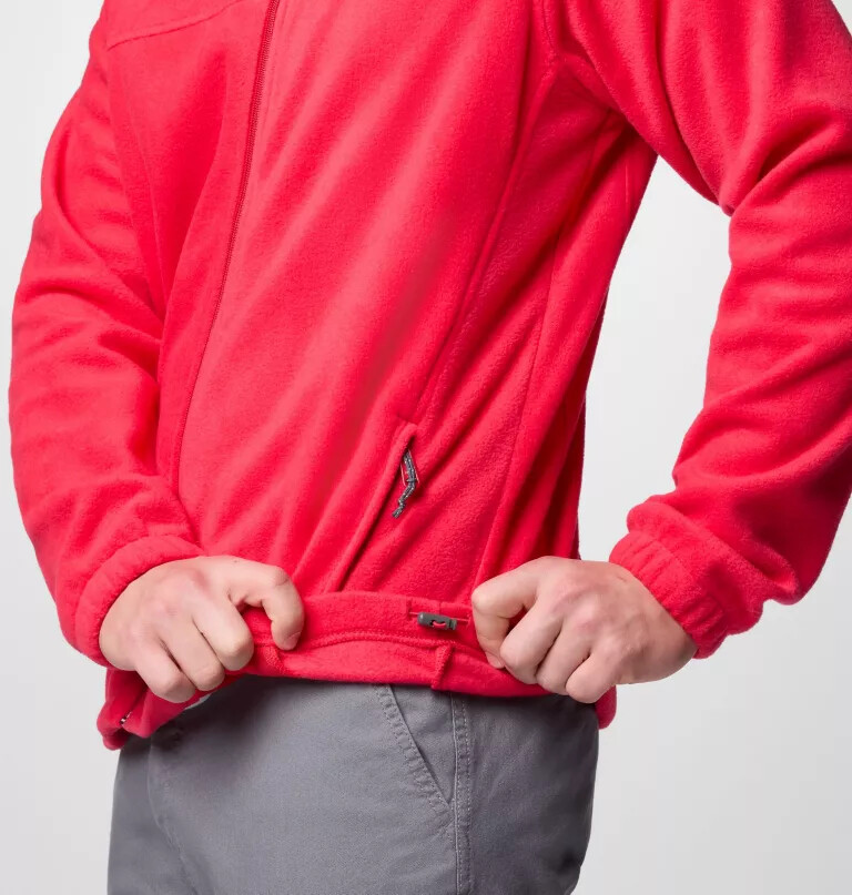 heren steens mountain fleece hoodie met volledige ritssluiting