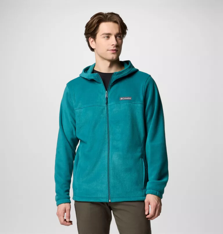 heren steens mountain fleece hoodie met volledige ritssluiting