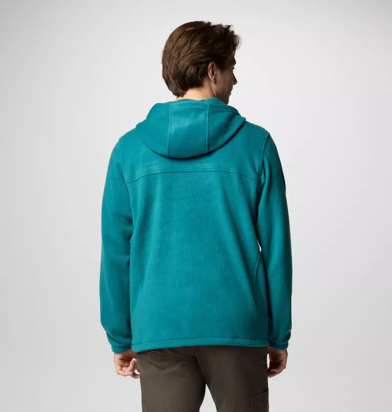 heren steens mountain fleece hoodie met volledige ritssluiting