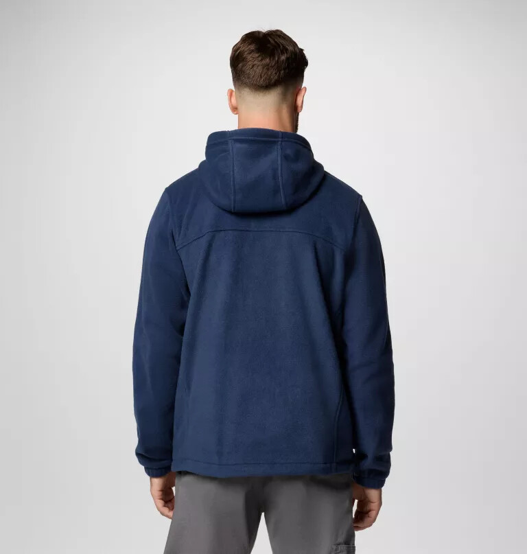 heren steens mountain fleece hoodie met volledige ritssluiting