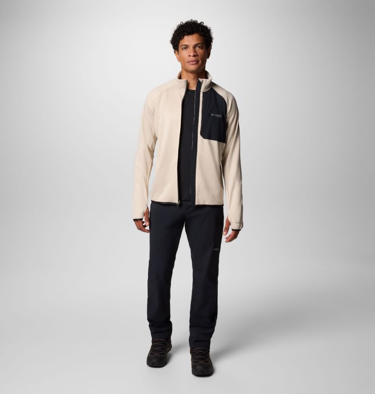 heren triple canyon grid fleece ii full zip jacket