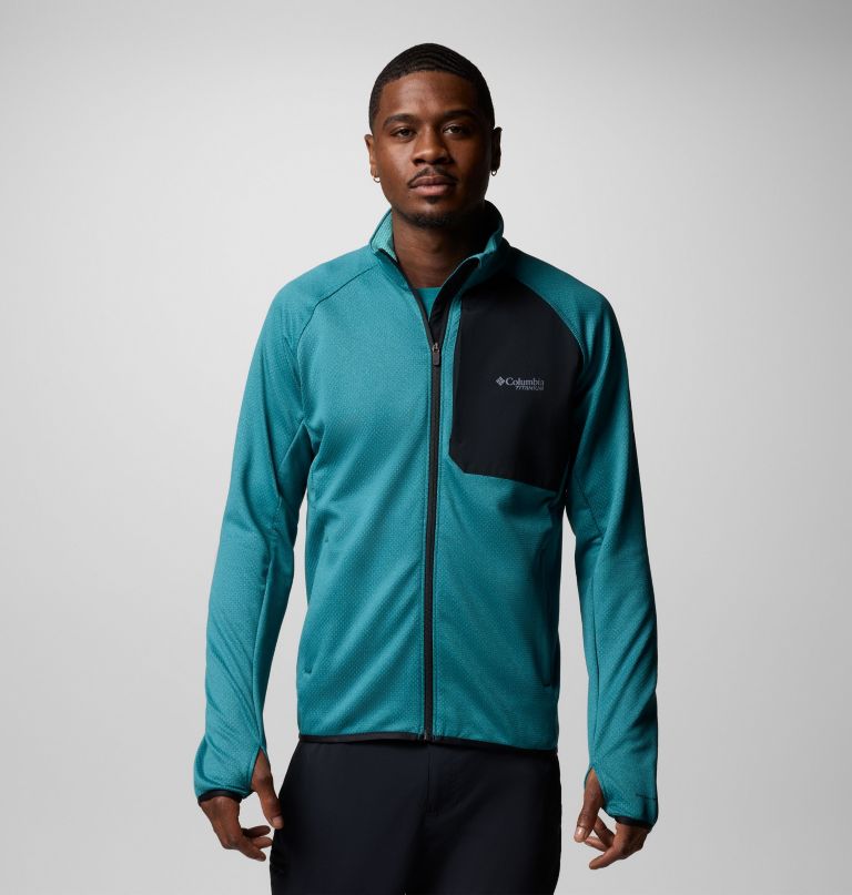 heren triple canyon grid fleece ii full zip jacket