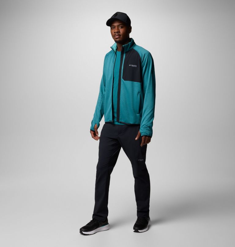 heren triple canyon grid fleece ii full zip jacket