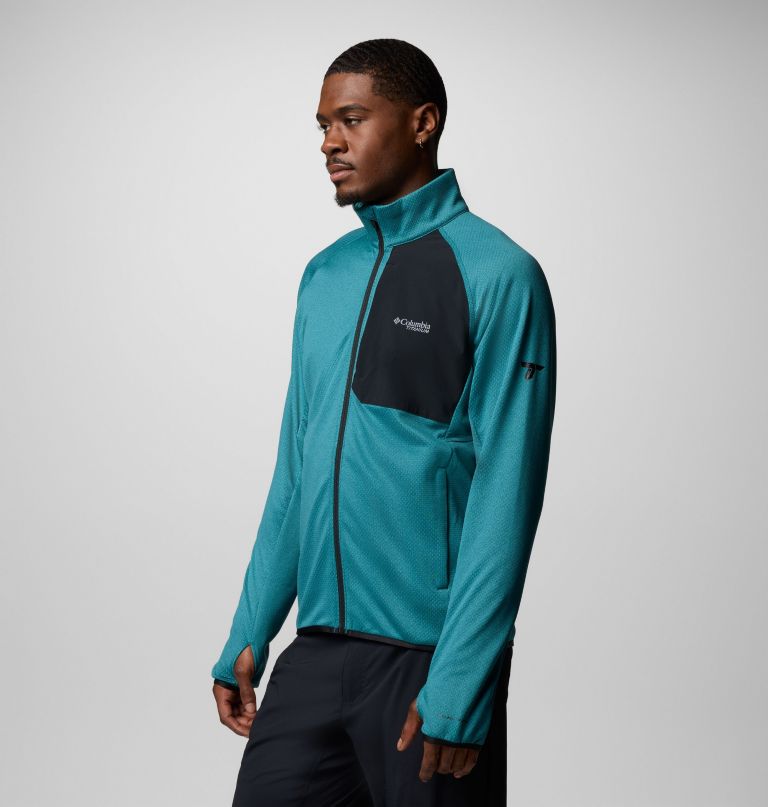 heren triple canyon grid fleece ii full zip jacket