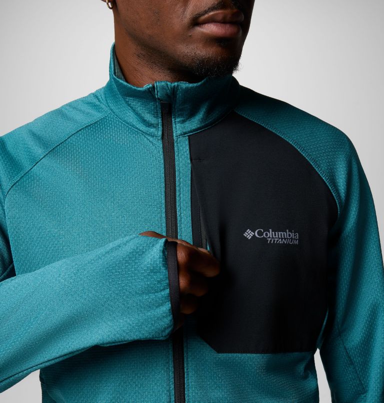 heren triple canyon grid fleece ii full zip jacket