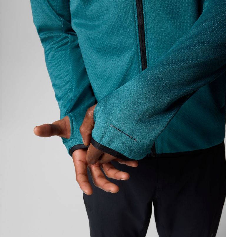 heren triple canyon grid fleece ii full zip jacket