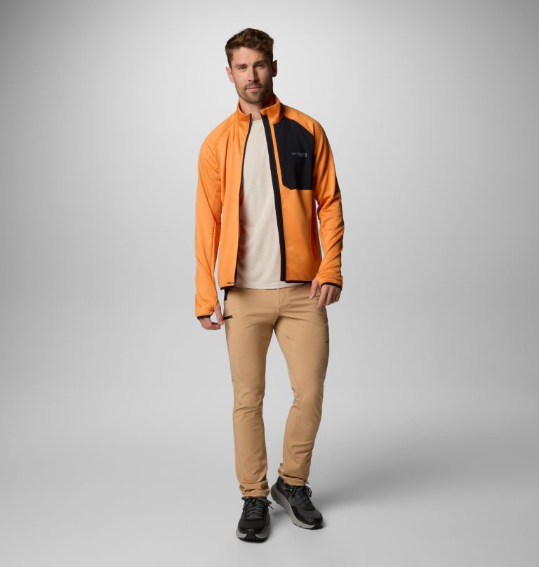 heren triple canyon grid fleece ii full zip jacket