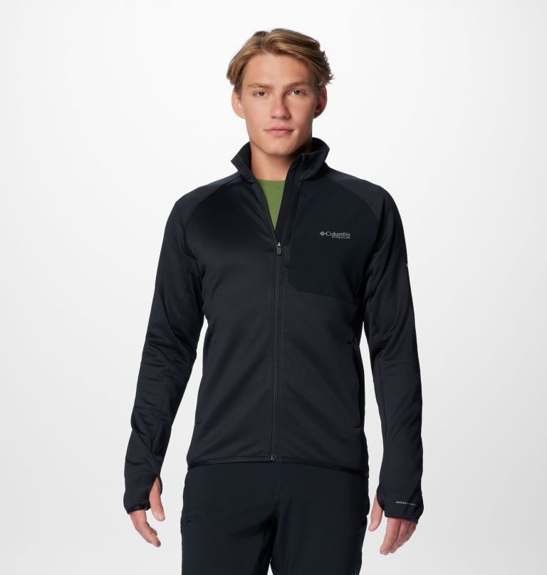 heren triple canyon grid fleece ii full zip jacket