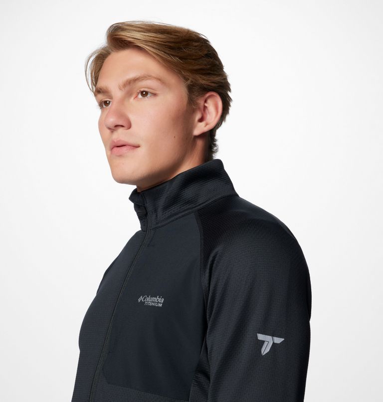 heren triple canyon grid fleece ii full zip jacket