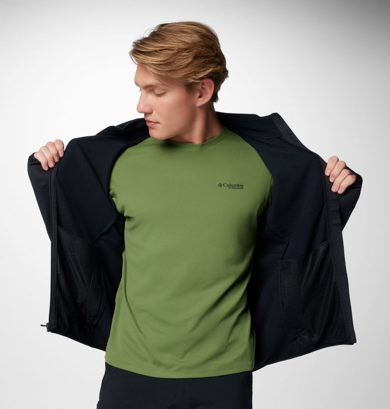 heren triple canyon grid fleece ii full zip jacket