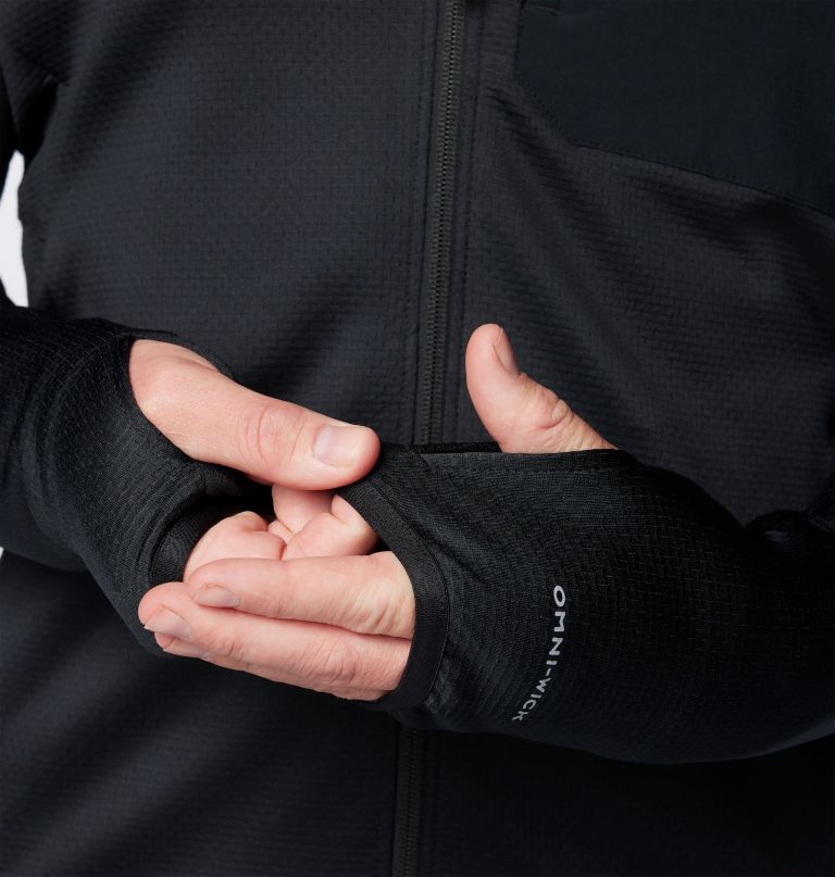 heren triple canyon grid fleece ii full zip jacket