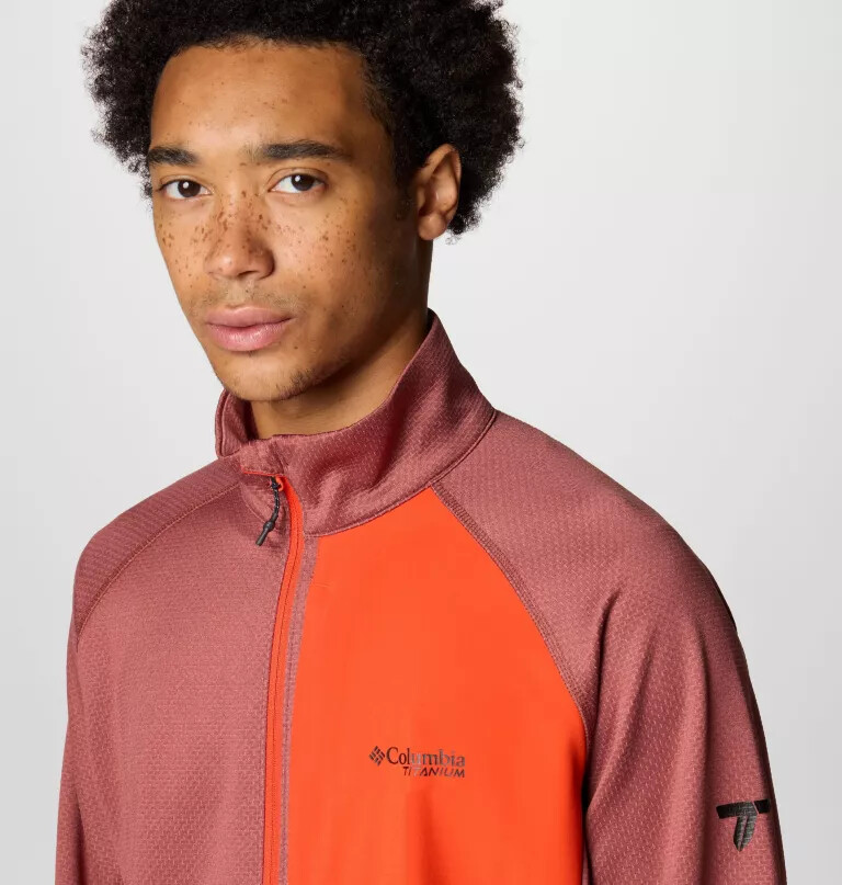 heren triple canyon grid fleece ii full zip jacket