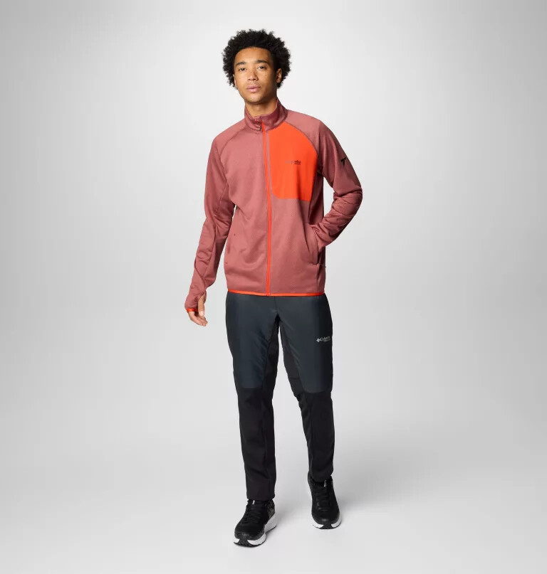 heren triple canyon grid fleece ii full zip jacket