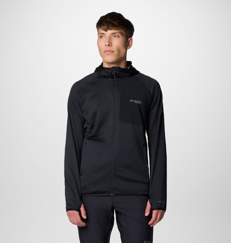 heren triple canyon grid ii fleece capuchonjas met volledige ritssluiting