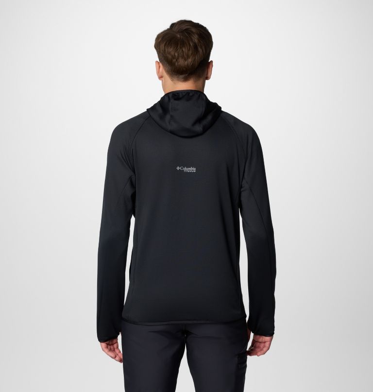 heren triple canyon grid ii fleece capuchonjas met volledige ritssluiting