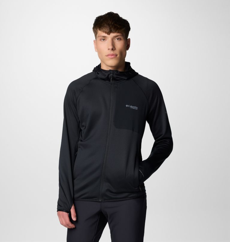 heren triple canyon grid ii fleece capuchonjas met volledige ritssluiting