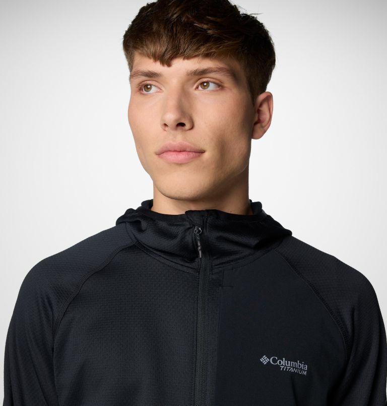 heren triple canyon grid ii fleece capuchonjas met volledige ritssluiting