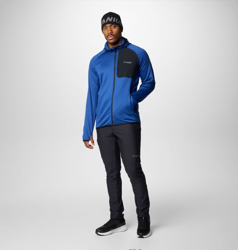 heren triple canyon grid ii fleece capuchonjas met volledige ritssluiting