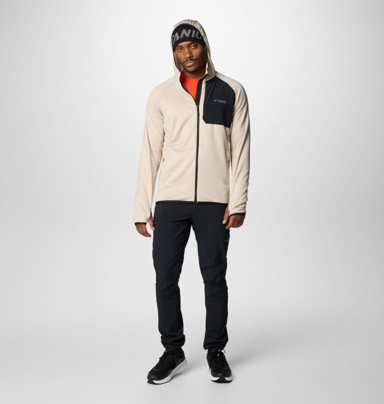 heren triple canyon grid ii fleece capuchonjas met volledige ritssluiting
