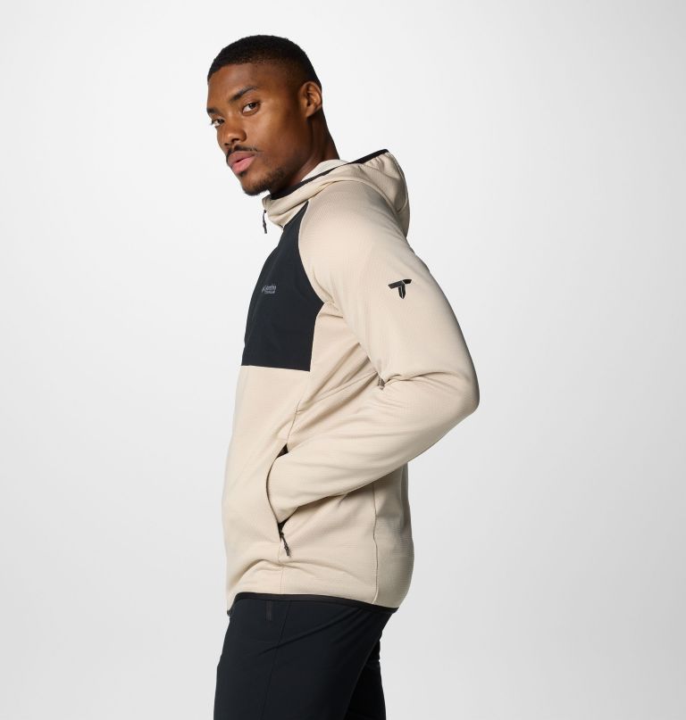 heren triple canyon grid ii fleece capuchonjas met volledige ritssluiting