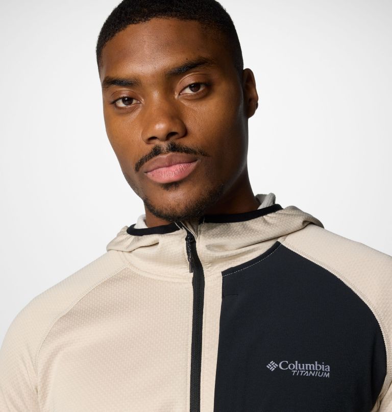 heren triple canyon grid ii fleece capuchonjas met volledige ritssluiting