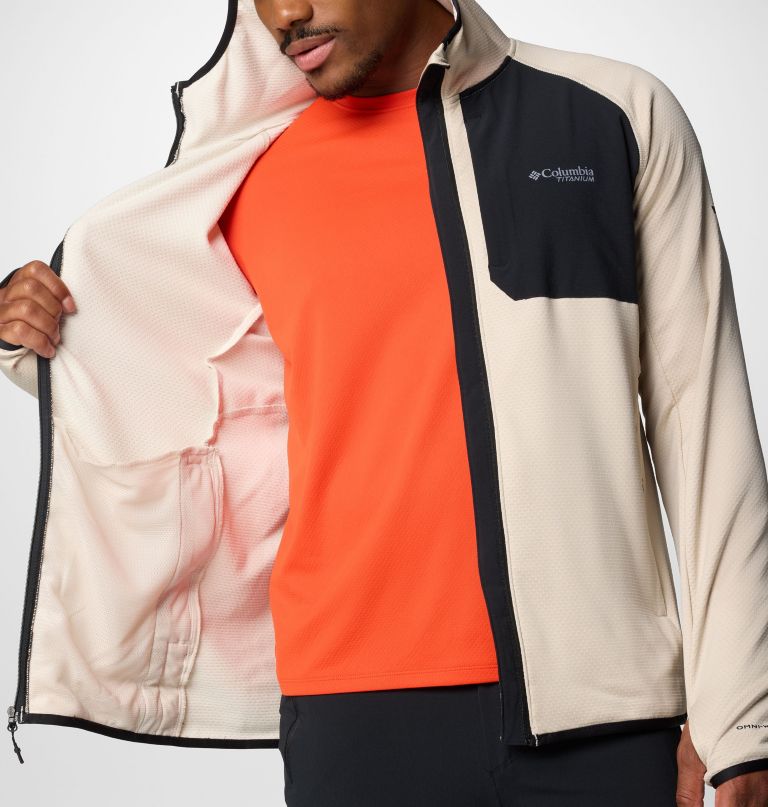 heren triple canyon grid ii fleece capuchonjas met volledige ritssluiting
