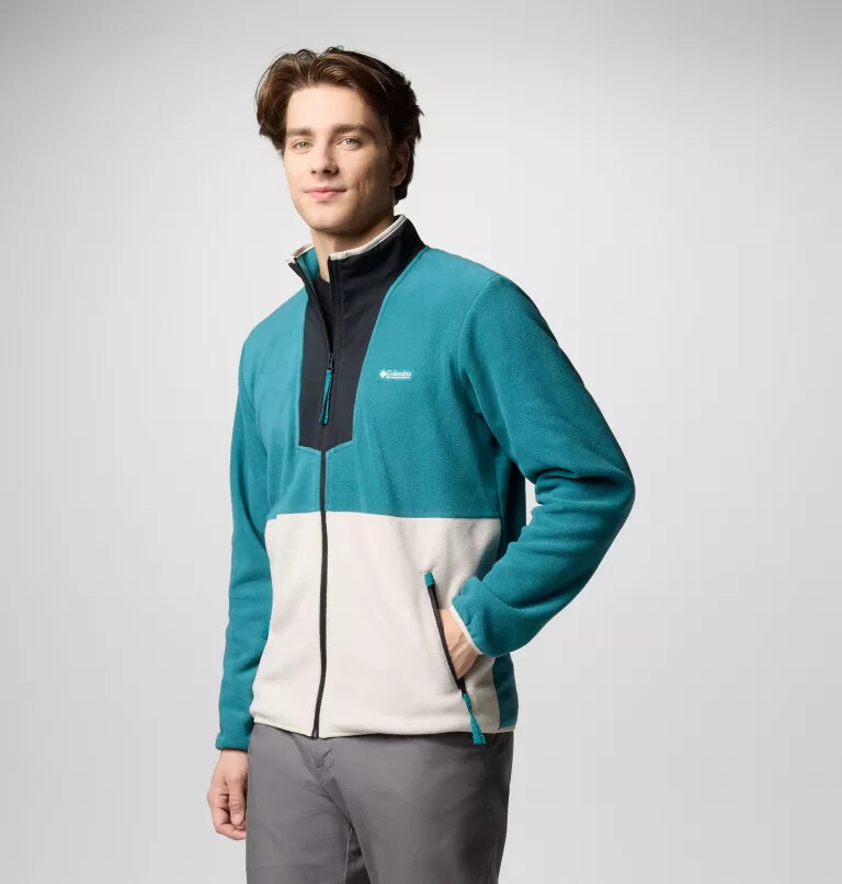 sequoia grove fleecevest met volledige ritssluiting voor heren